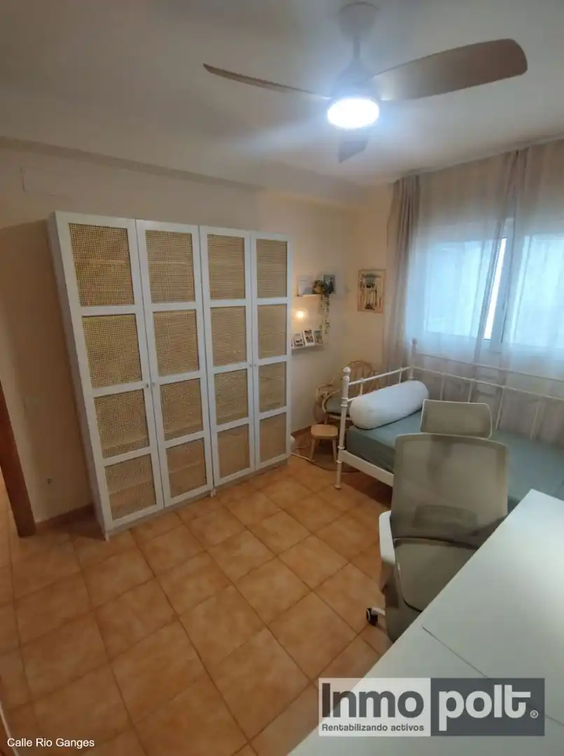 Schlafzimmer von Haus oder Chalet zur Miete in Torre-Pacheco mit Klimaanlage, Privatgarten und Terrasse