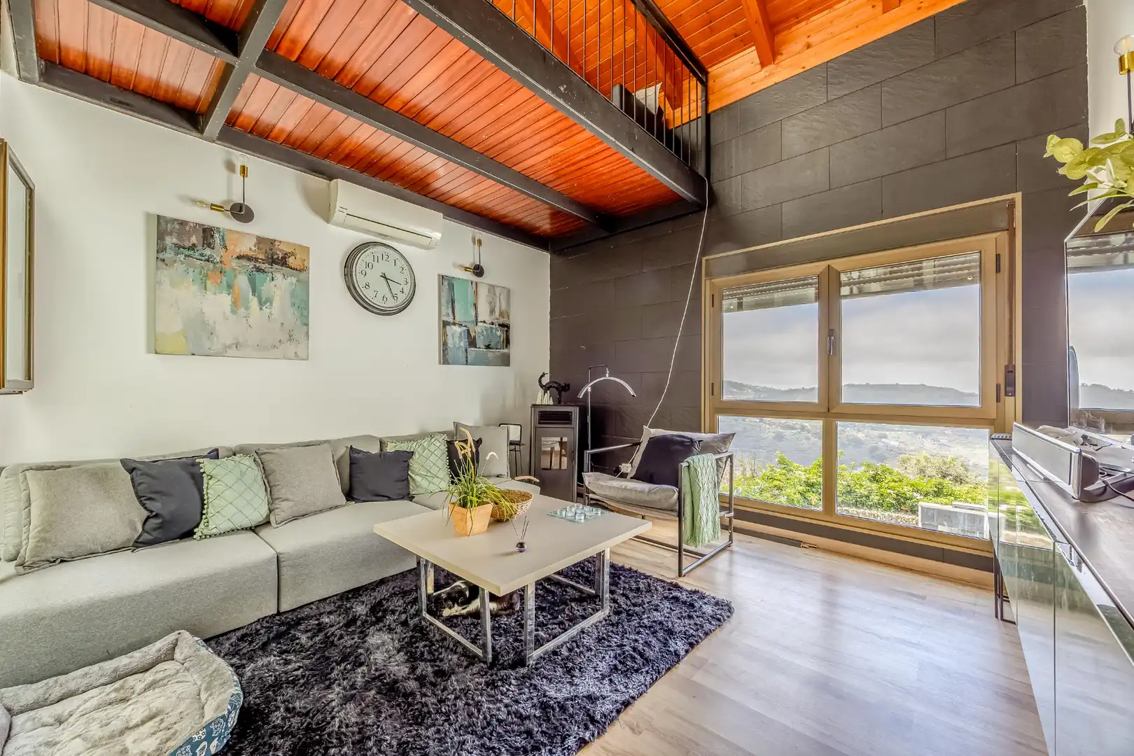 Living room of Detached homes for sale in Teror  with Air Conditioner, Heating and Private garden