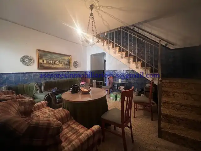 Sala de estar de Casa adosada en venta en Villaverde del Río con Terraza y Balcón