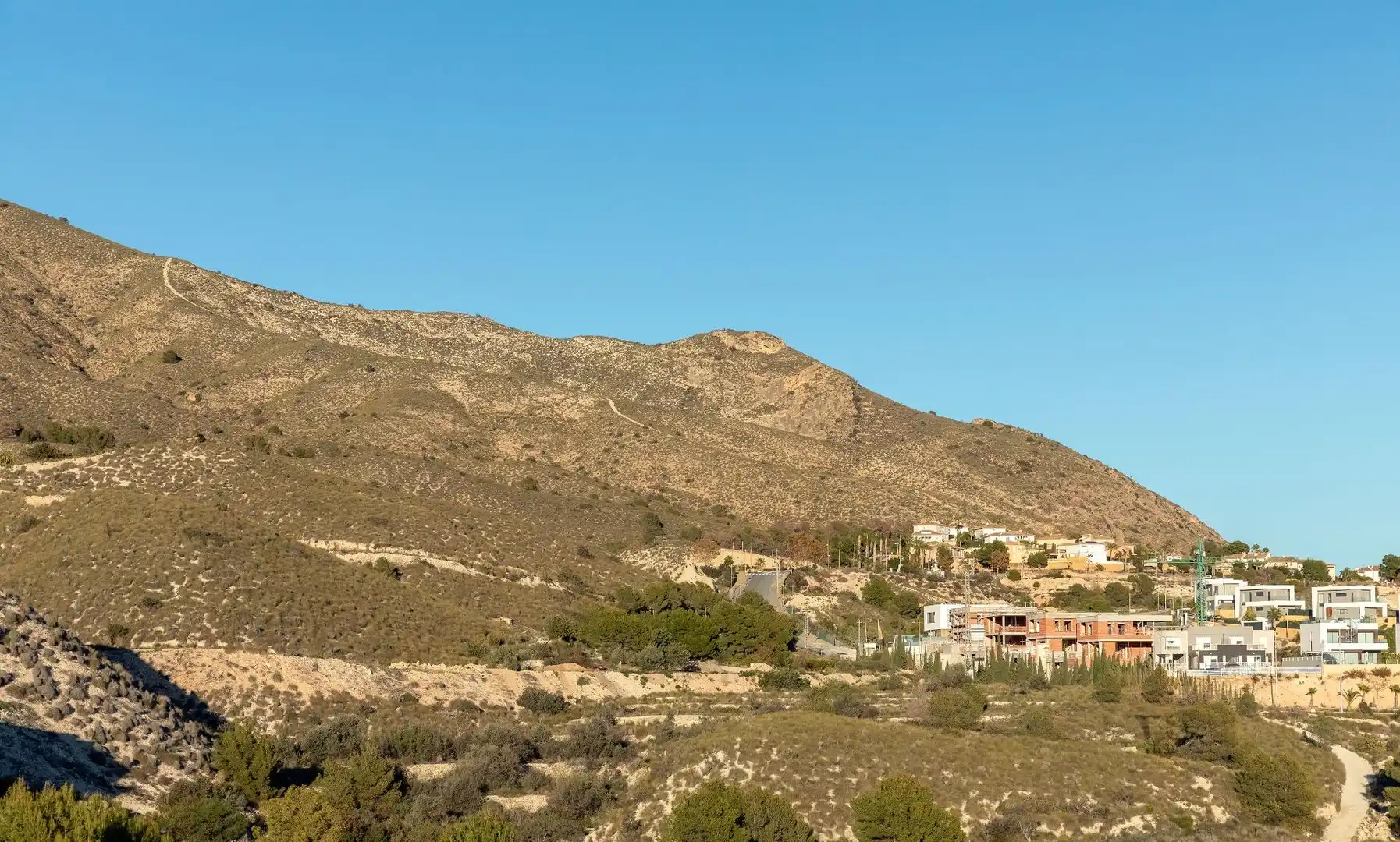 Vista exterior de Àtic en venda en Finestrat amb Aire condicionat, Terrassa i Traster
