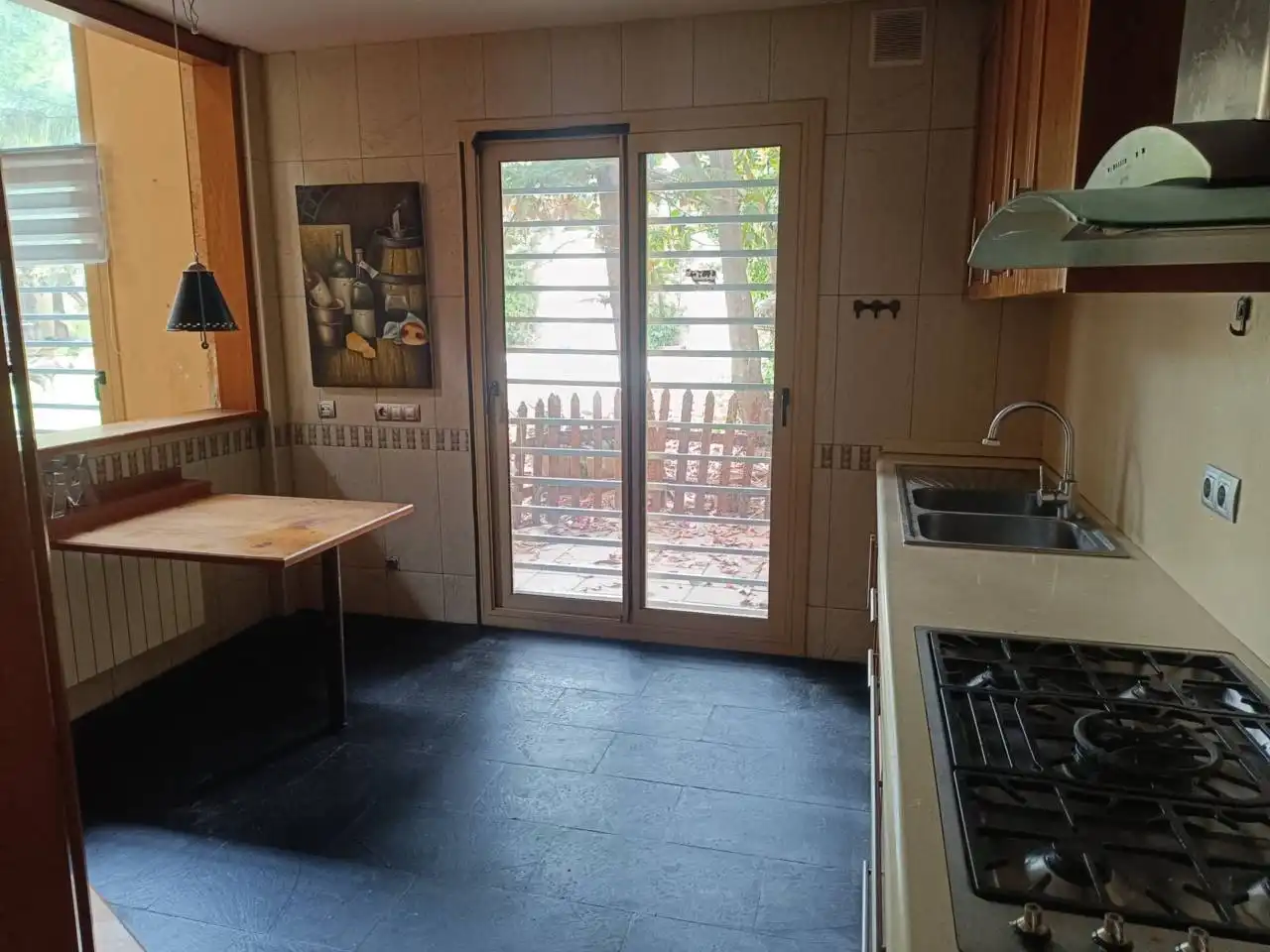 Küche von Haus oder Chalet zum Verkauf in Sabadell mit Privatgarten