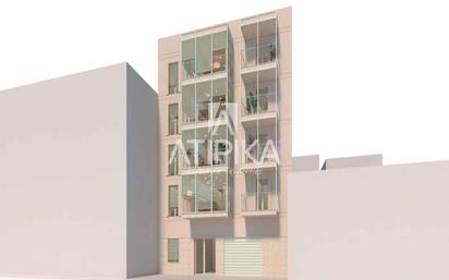 Vista exterior de Àtic en venda en Esplugues de Llobregat amb Calefacció, Parquet i Terrassa