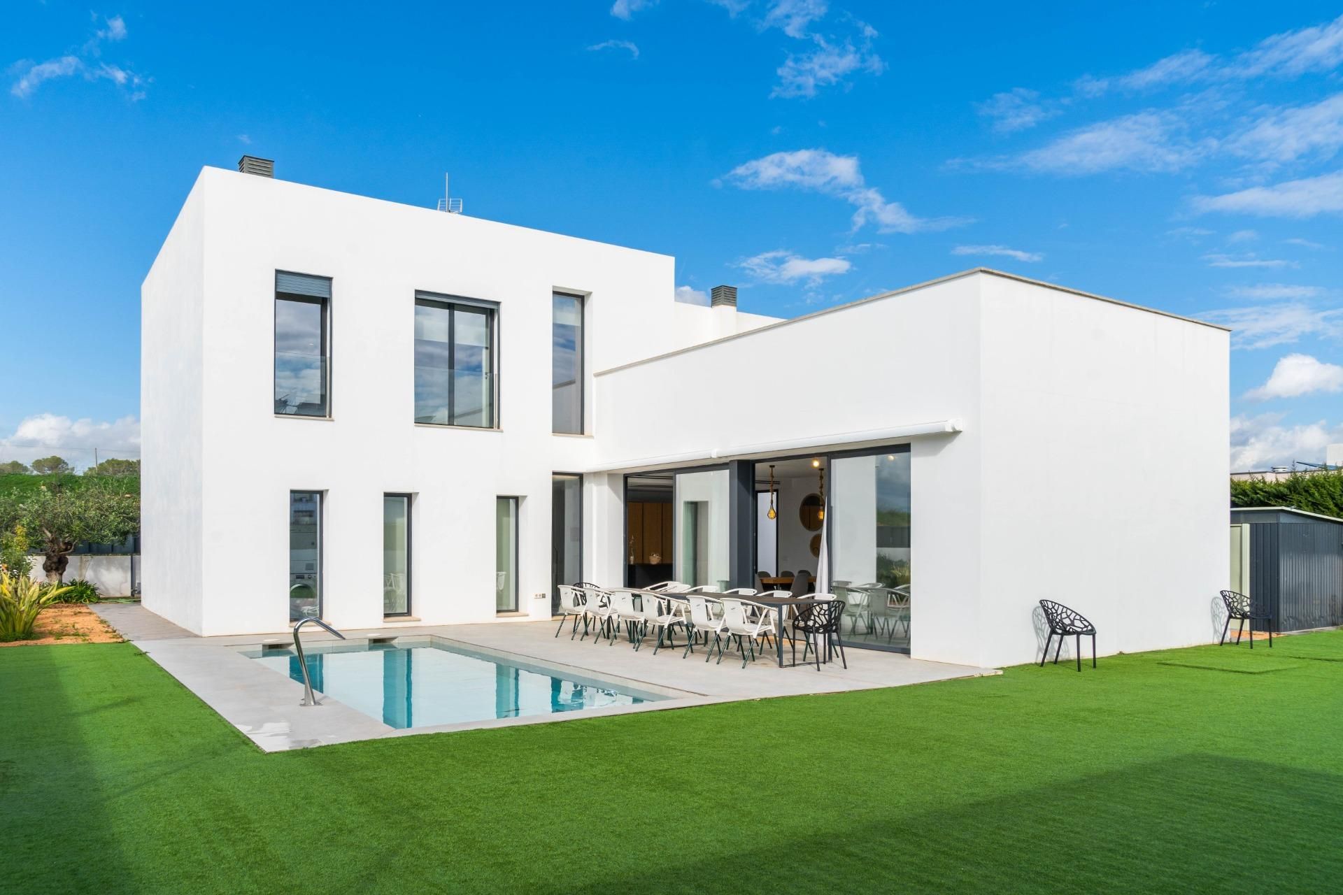 Vista exterior de Casa o xalet en venda en Marratxí amb Calefacció, Jardí privat i Terrassa