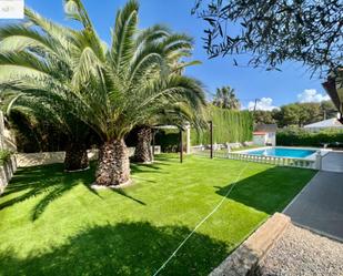 Garden of House or chalet to rent in L'Alfàs del Pi  with Air Conditioner, Terrace and Swimming Pool