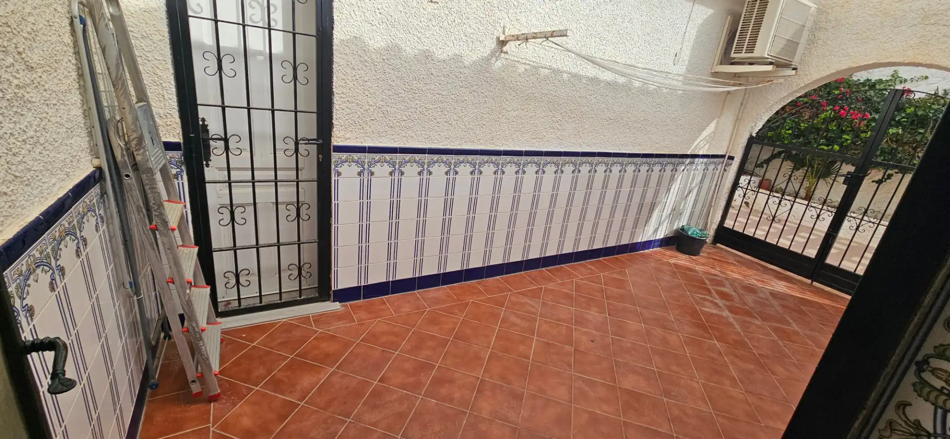 Terrace of Flat for rent in El Campello  with Air Conditioner, Heating and Furnished