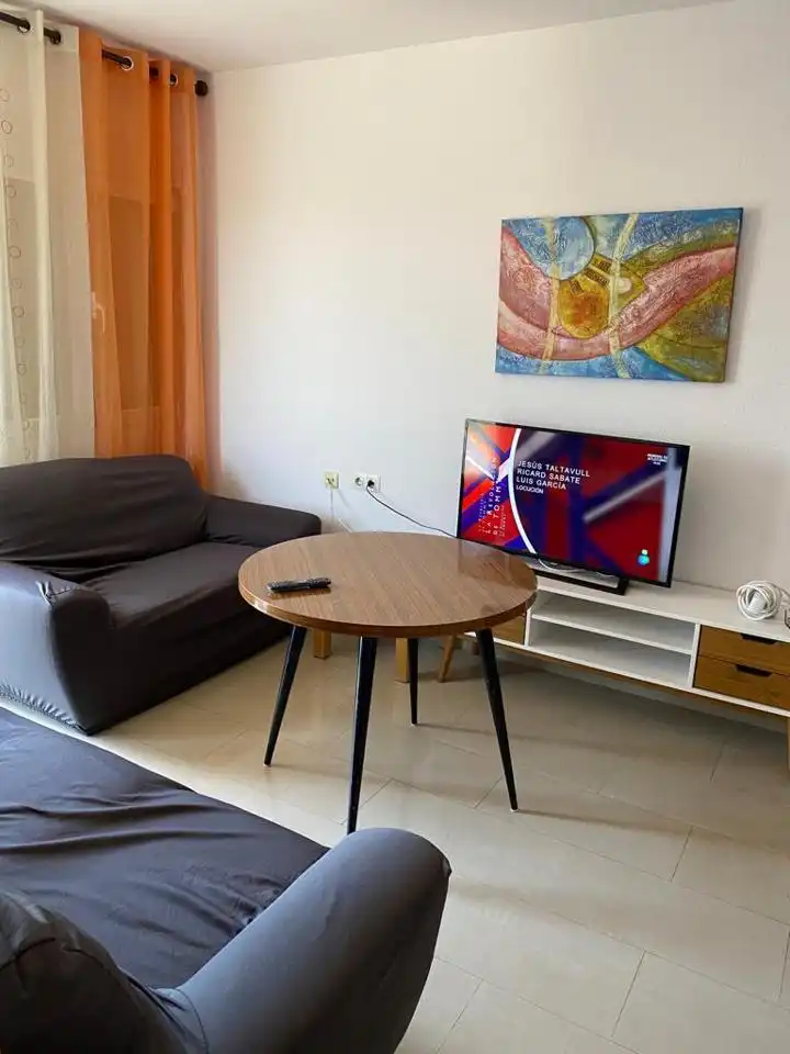 Living room of Flat for rent in Granada  with Furnished