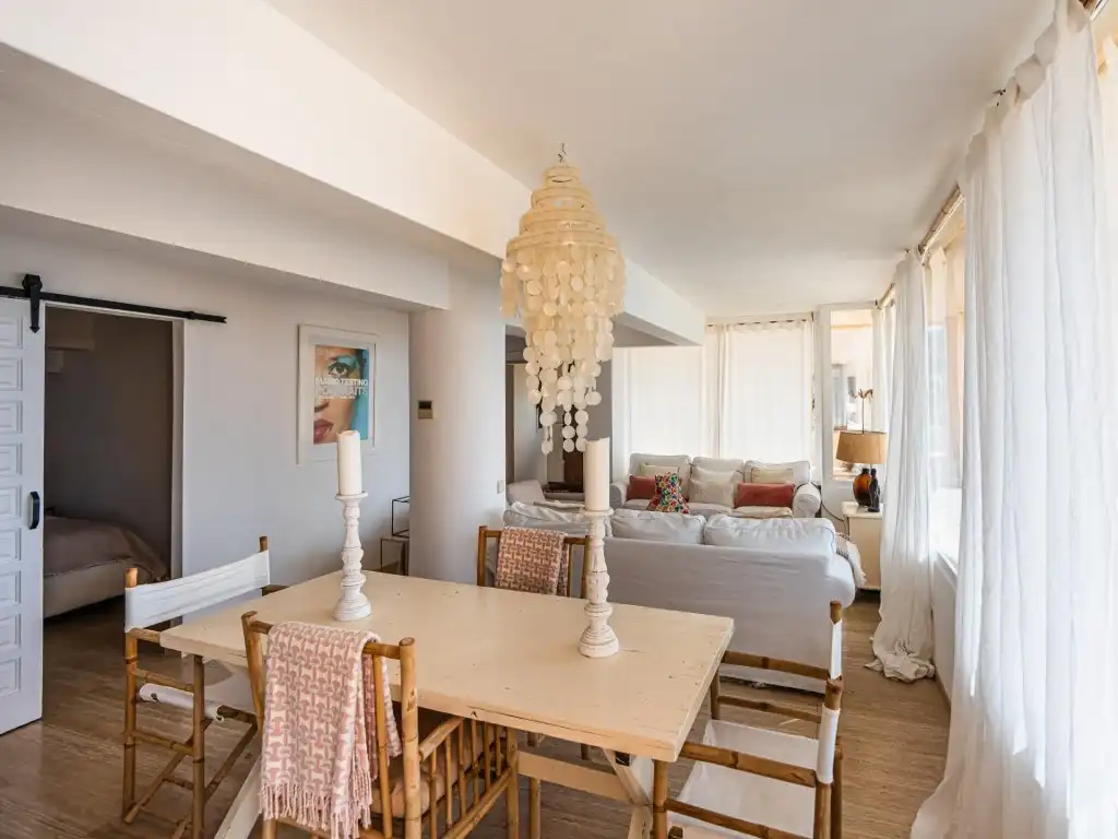 Comedor de Apartamento en venta en Sant Josep de sa Talaia con Calefacción y Jardín privado