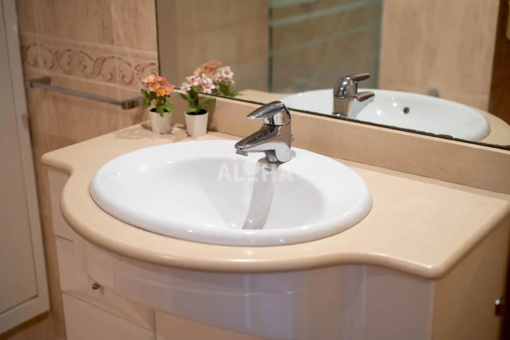 Bathroom of Apartments for rent in Alboraya  with Air Conditioner, Heating and Private garden