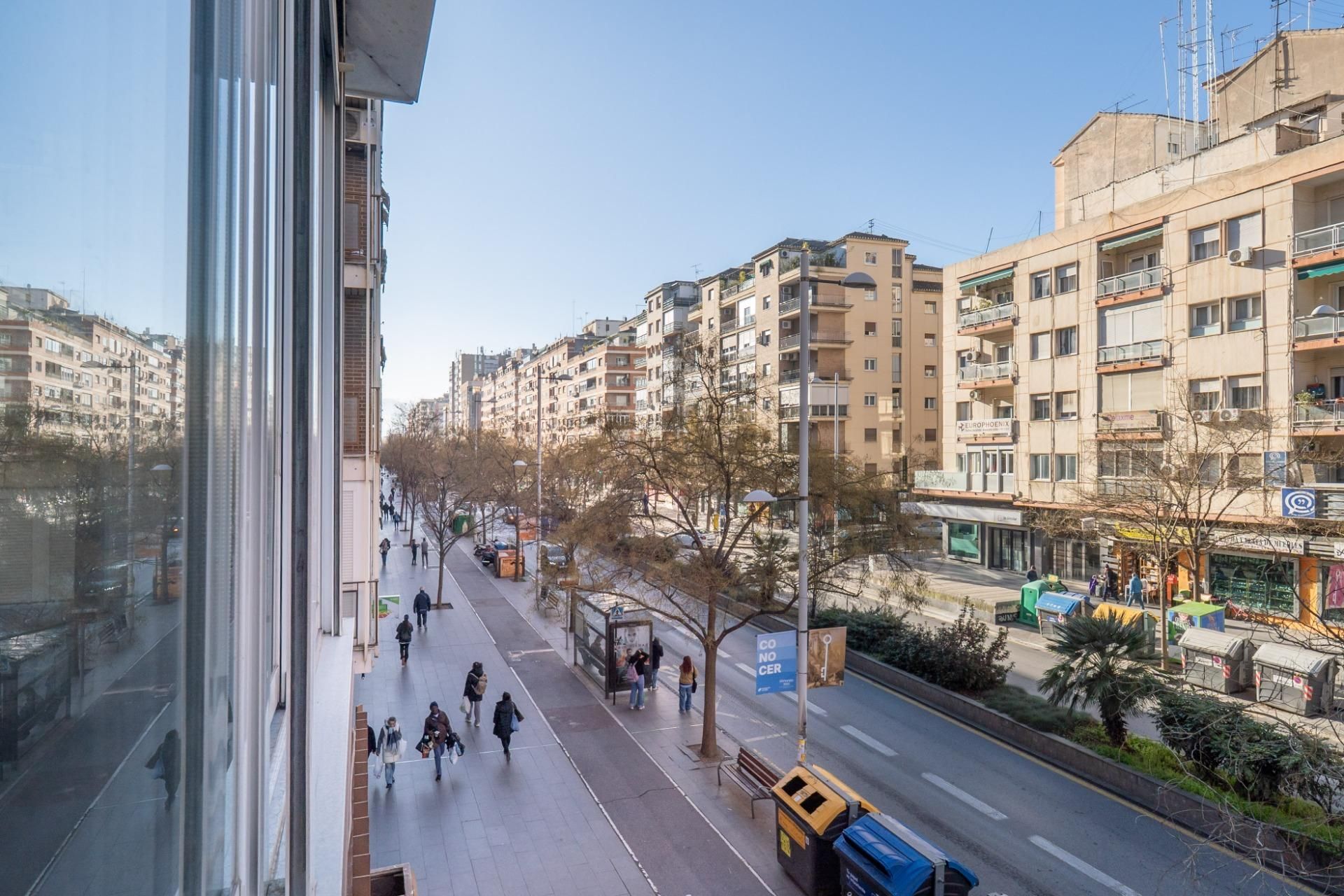 Exterior view of Flat for sale in  Granada Capital  with Air Conditioner