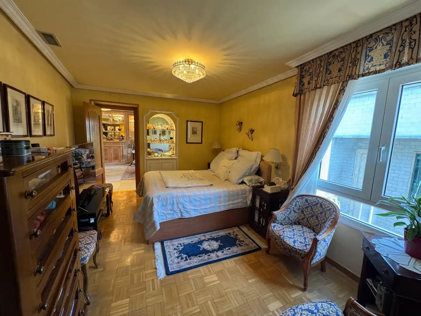 Bedroom of Flat for sale in Madrid  with Air Conditioner, Heating and Terrace