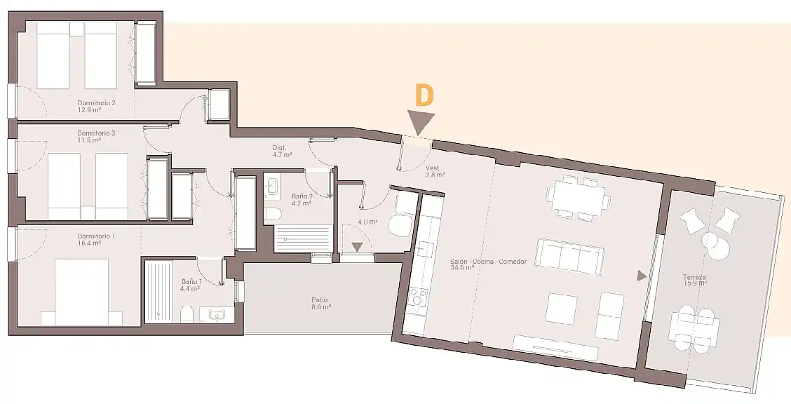 Apartment with lift for sale in San Pedro de Alcántara, imagen 11