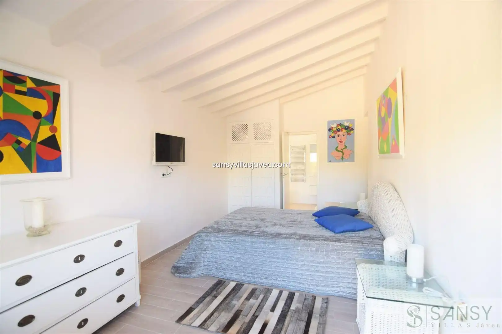 Dormitori de Casa o xalet en venda en Jávea / Xàbia amb Aire condicionat i Traster