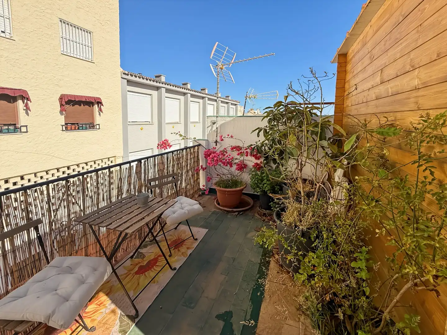 Terrassa de Casa adosada en venda en Benalmádena amb Aire condicionat, Terrassa i Moblat