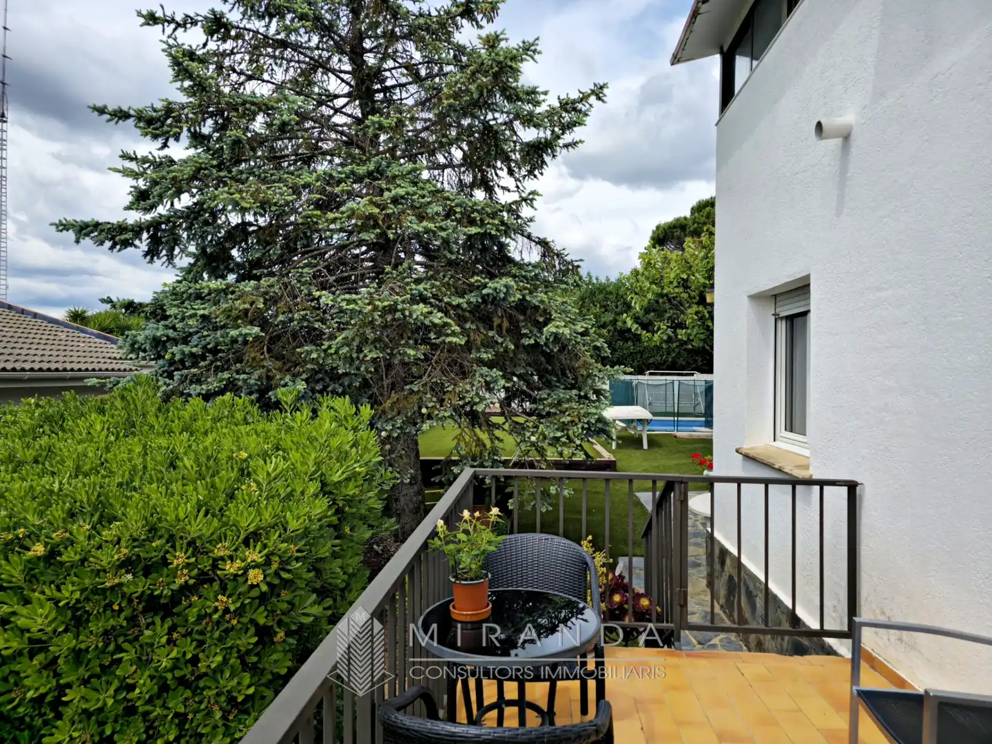Terraza de Casa o chalet en venta en L'Ametlla del Vallès con Aire acondicionado, Calefacción y Jardín privado