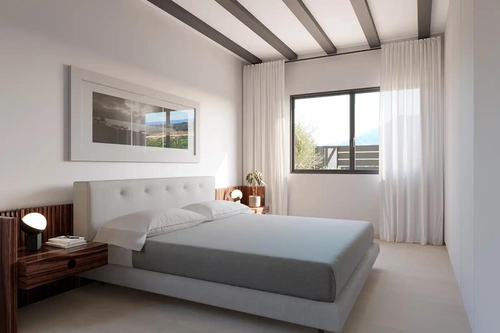 Dormitori de Casa o xalet en venda en Penàguila amb Aire condicionat, Jardí privat i Terrassa