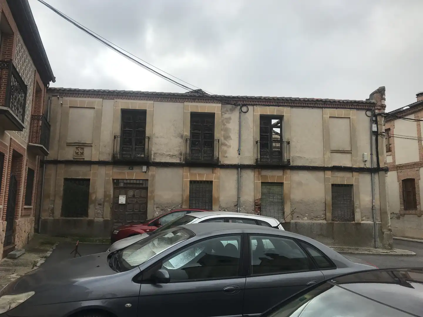 Vista exterior de Casa o chalet en venta en Fuentepelayo con Balcón