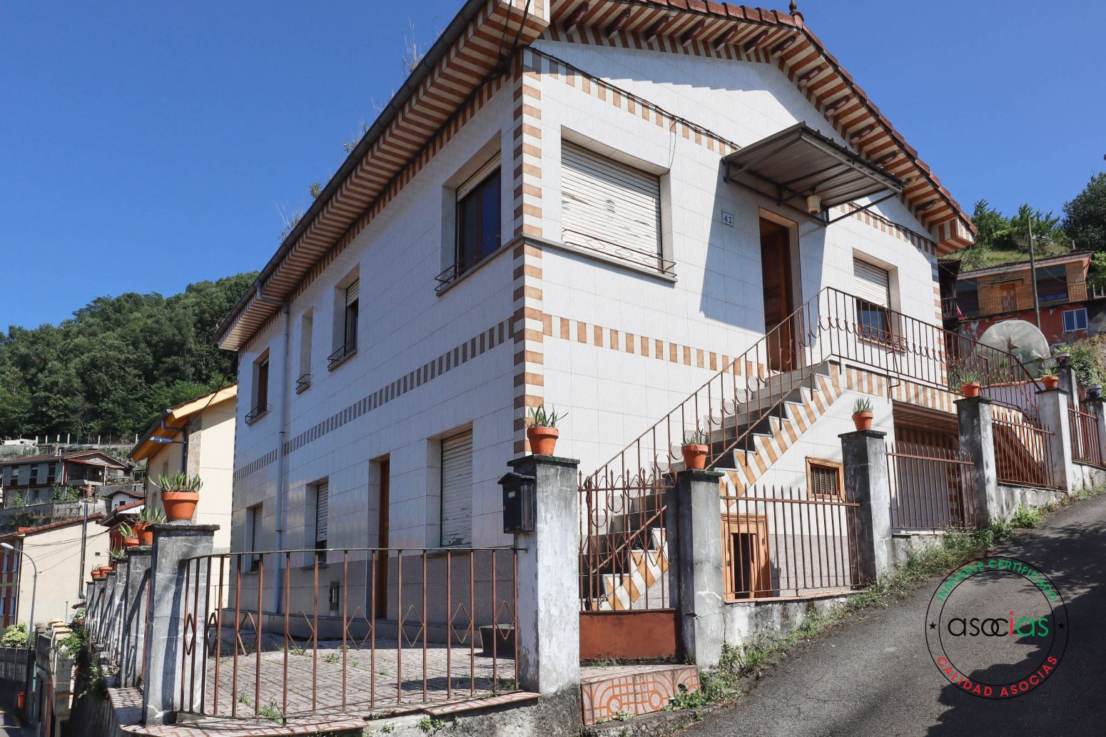 Exterior view of House or chalet for sale in Mieres (Asturias)  with Heating, Parquet flooring and Terrace