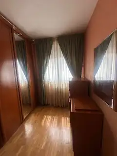 Schlafzimmer von Wohnung zur Miete in León Capital  mit Heizung, Parkett und Terrasse