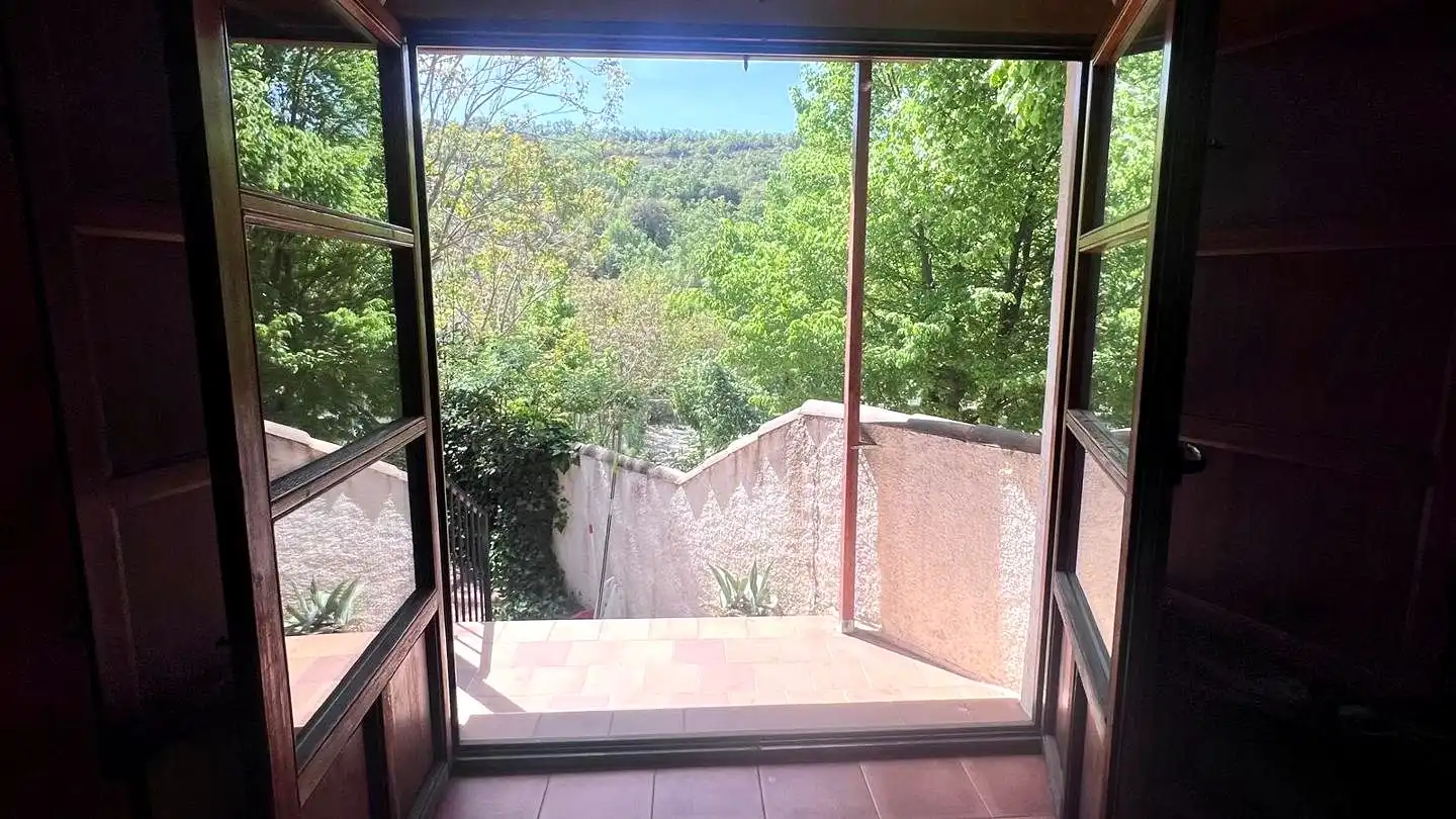 Terrassa de Casa adosada en venda en Olmeda de las Fuentes amb Calefacció i Jardí privat