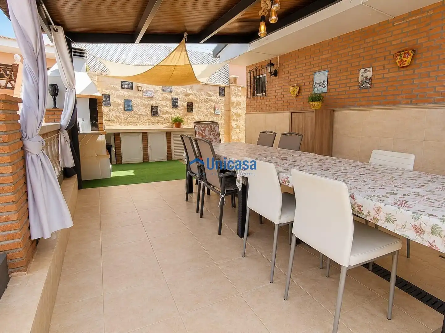 Terrace of Detached homes for sale in Málaga  with Air Conditioner, Heating and Storage room