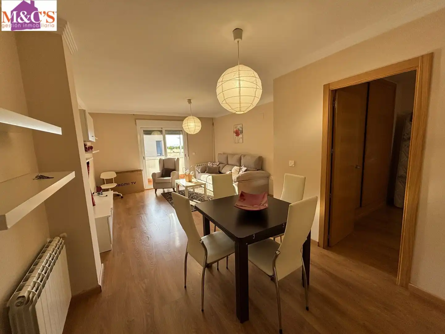 Sala d'estar de Apartament en venda en Puertollano amb Aire condicionat, Calefacció i Parquet