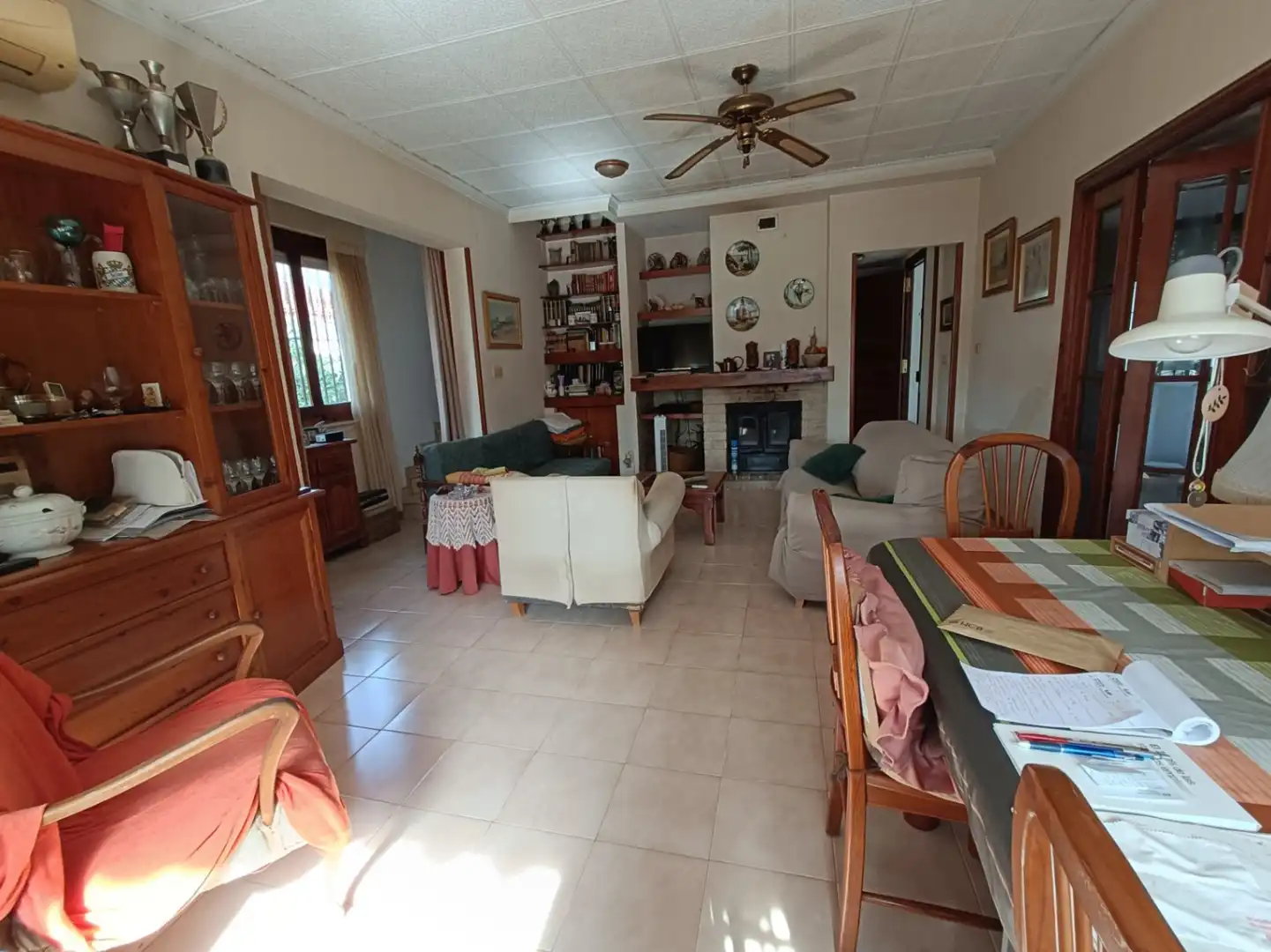 Sala d'estar de Casa o xalet en venda en Dénia amb Calefacció, Jardí privat i Terrassa