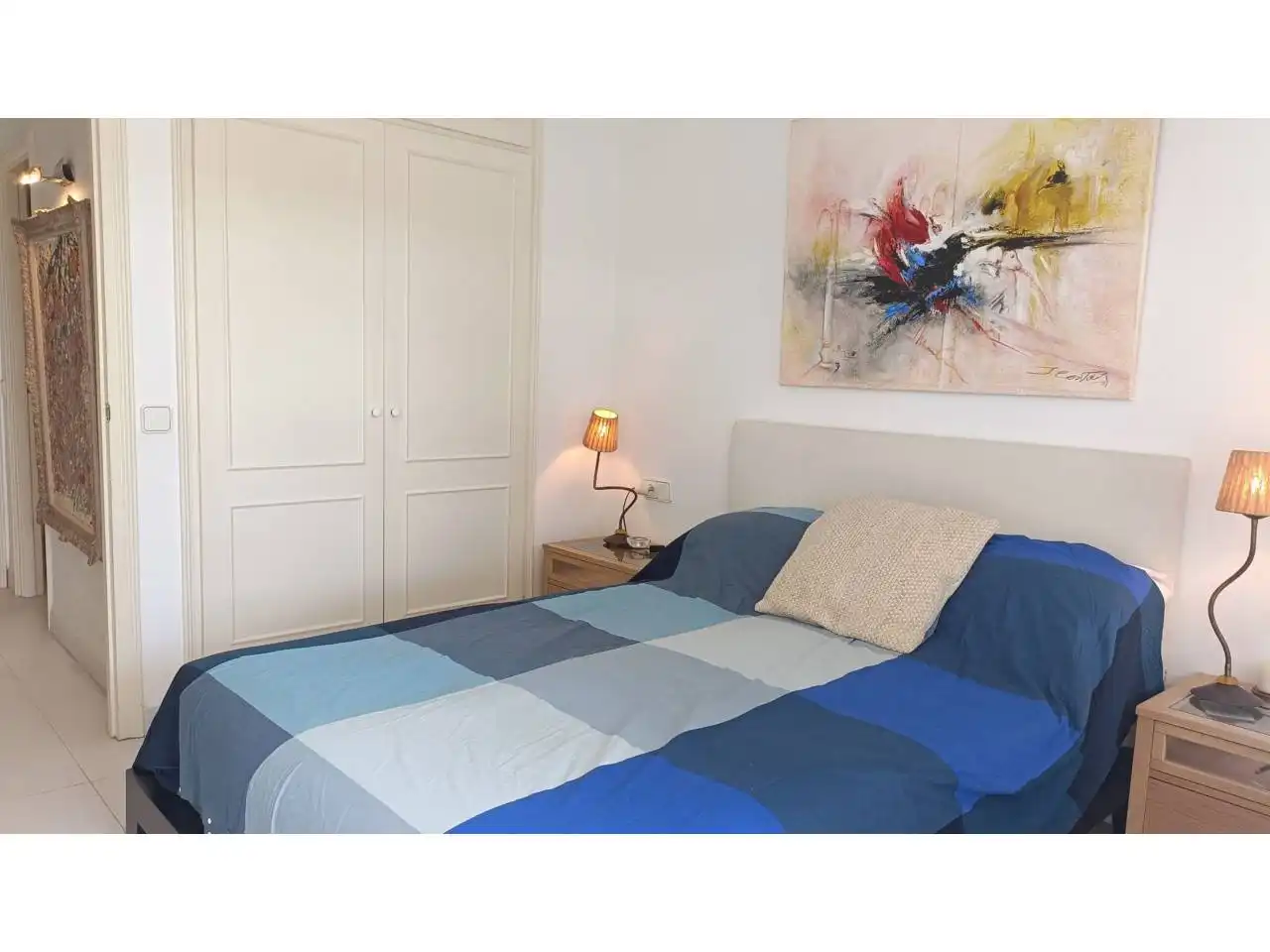 Bedroom of Flat for sale in L'Escala  with Private garden, Terrace and Furnished