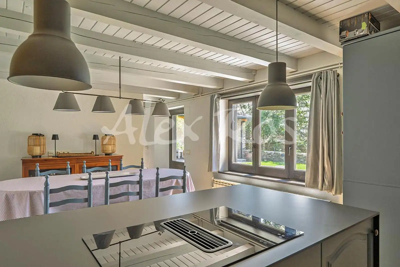 Kitchen of Houses for sale in Ger  with Heating and Storage room