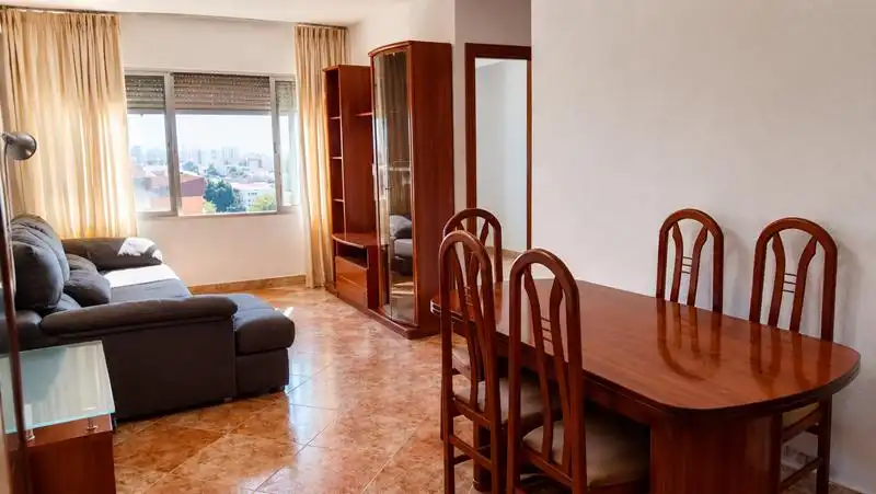 Sala de estar de Piso en venta en Málaga con Jardín privado