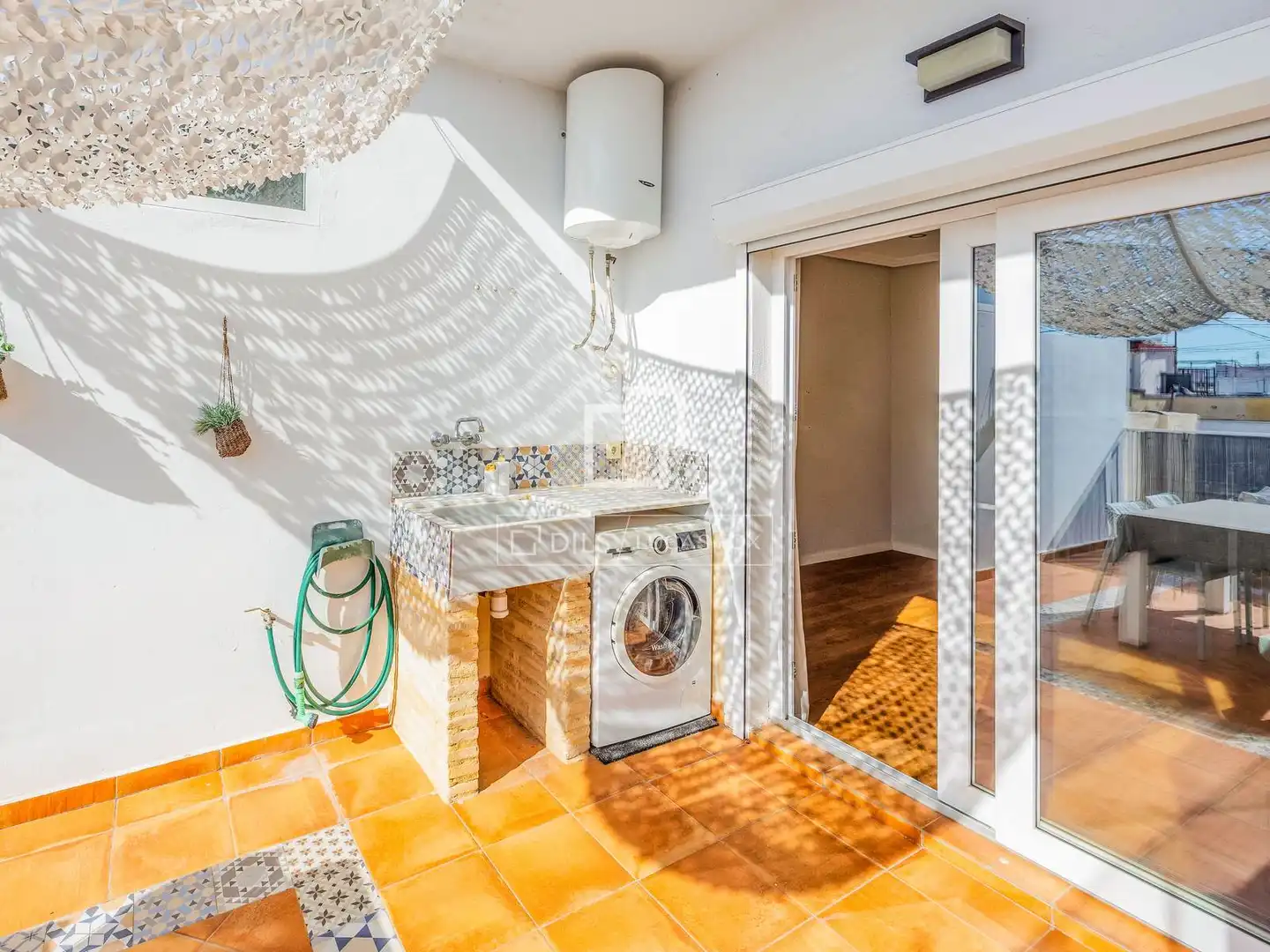 Terrassa de Àtic de lloguer en Valencia amb Aire condicionat, Parquet i Terrassa