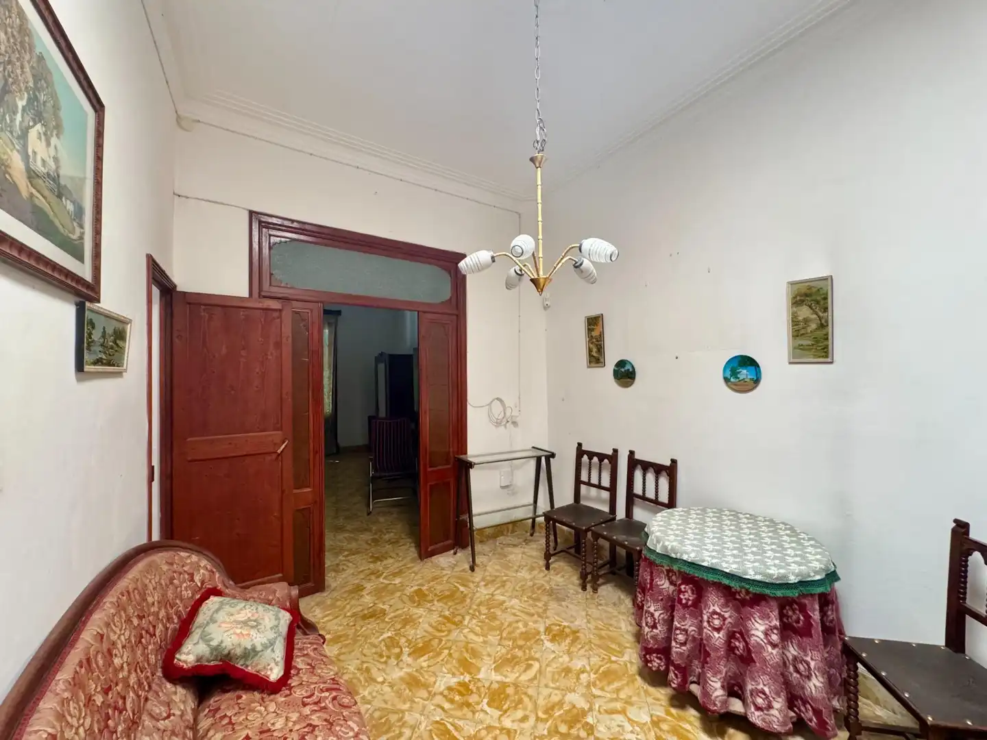 Sala d'estar de Finca rústica en venda en Felanitx amb Terrassa i Balcó