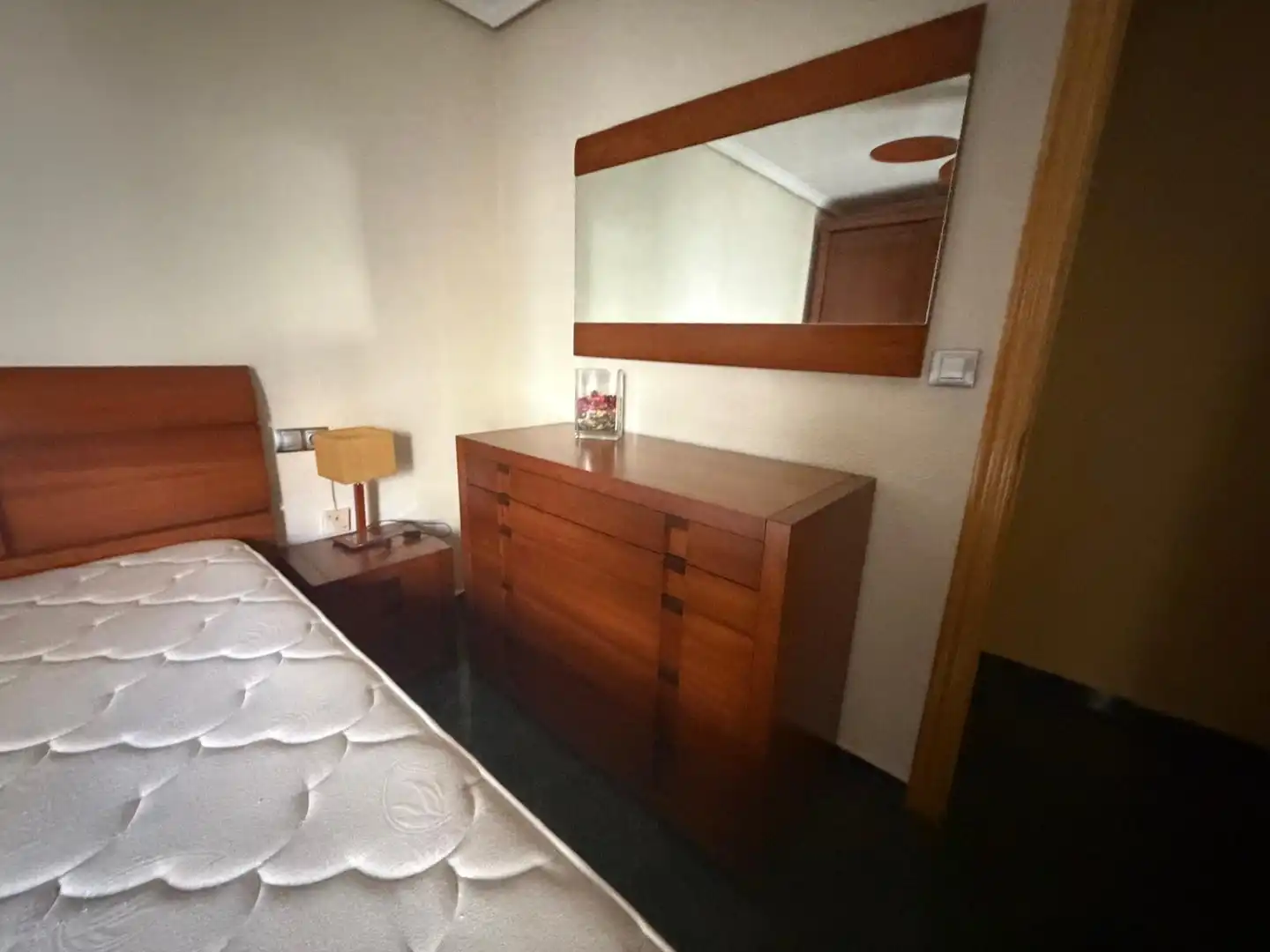Bedroom of Flat for sale in Jaén  with Air Conditioner, Furnished and Balcony