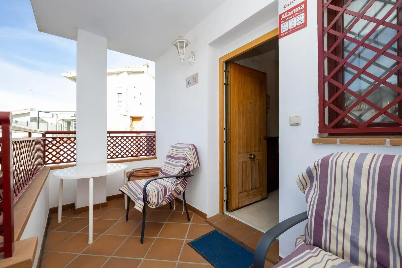 Balcony of Houses for sale in Granada  with Heating, Private garden and Terrace