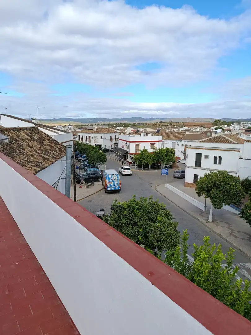 Exterior view of Flat for sale in La Puebla de los Infantes  with Air Conditioner, Terrace and Storage room