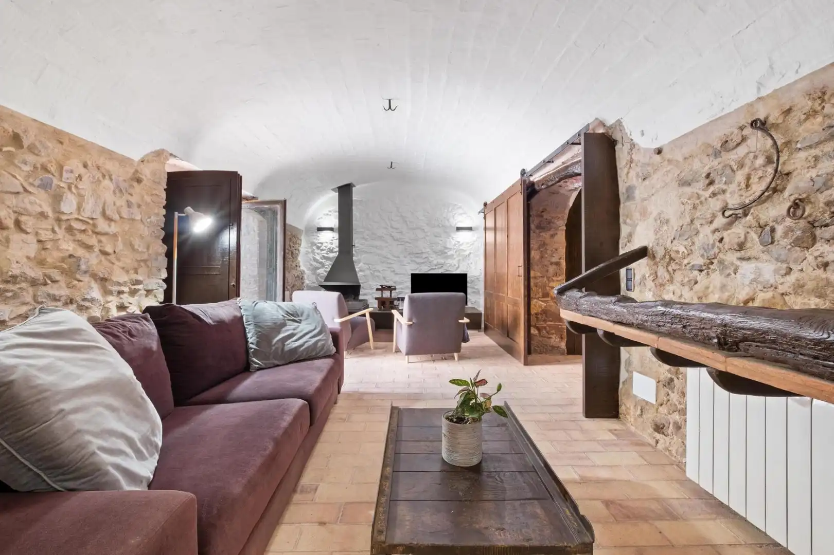 Sala d'estar de Casa o xalet en venda en Terrades amb Terrassa