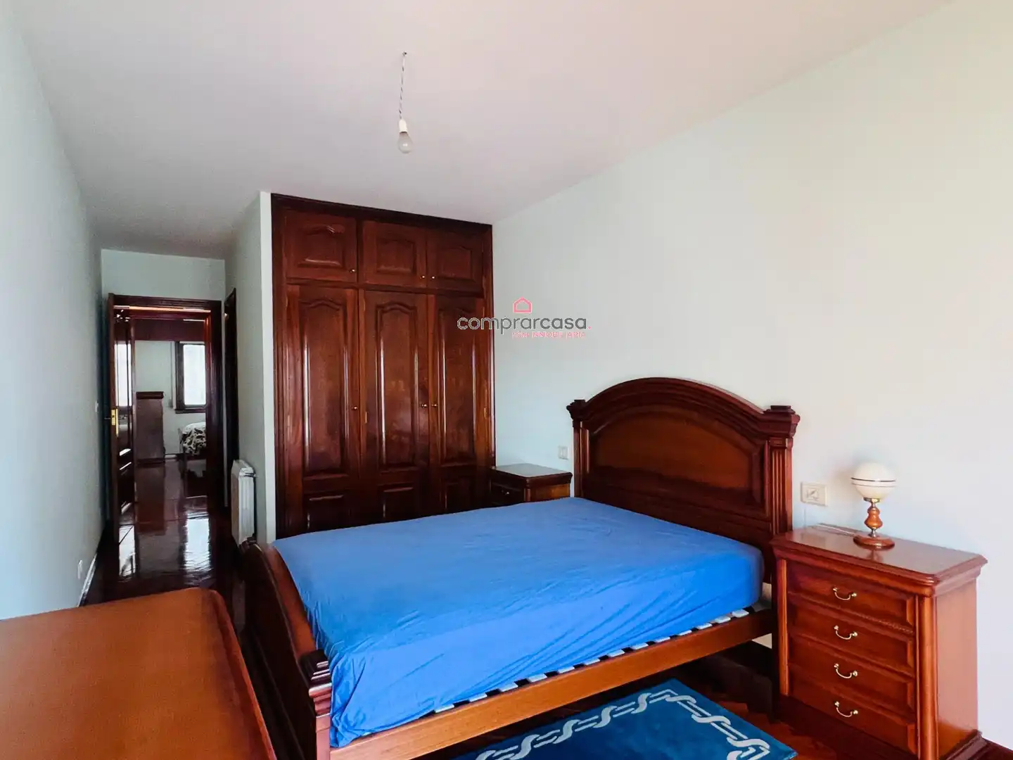 Bedroom of Flat for rent in Cambre   with Heating, Storage room and Furnished