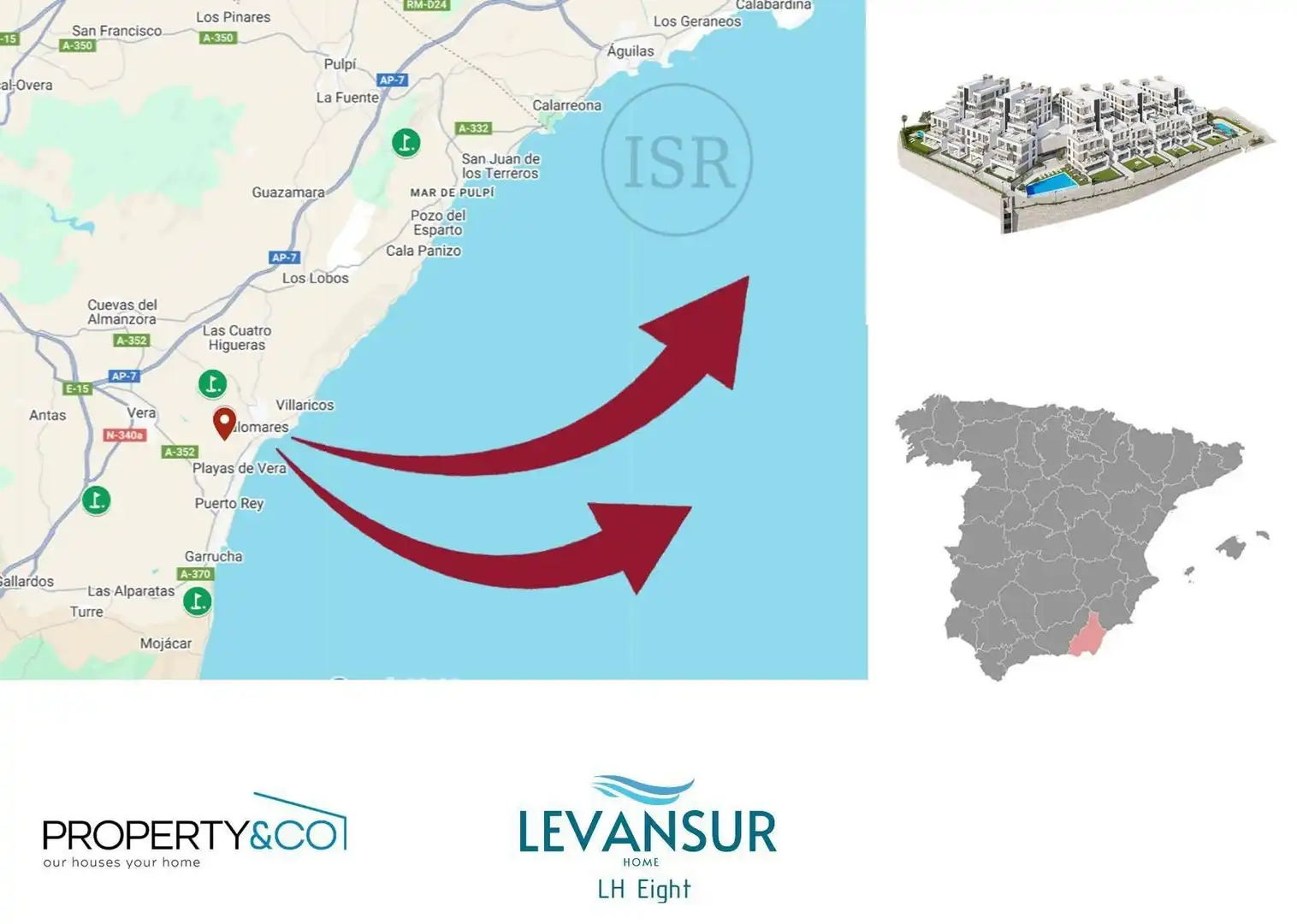 Vista exterior de Apartamento en venta en Vera con Calefacción, Terraza y Trastero