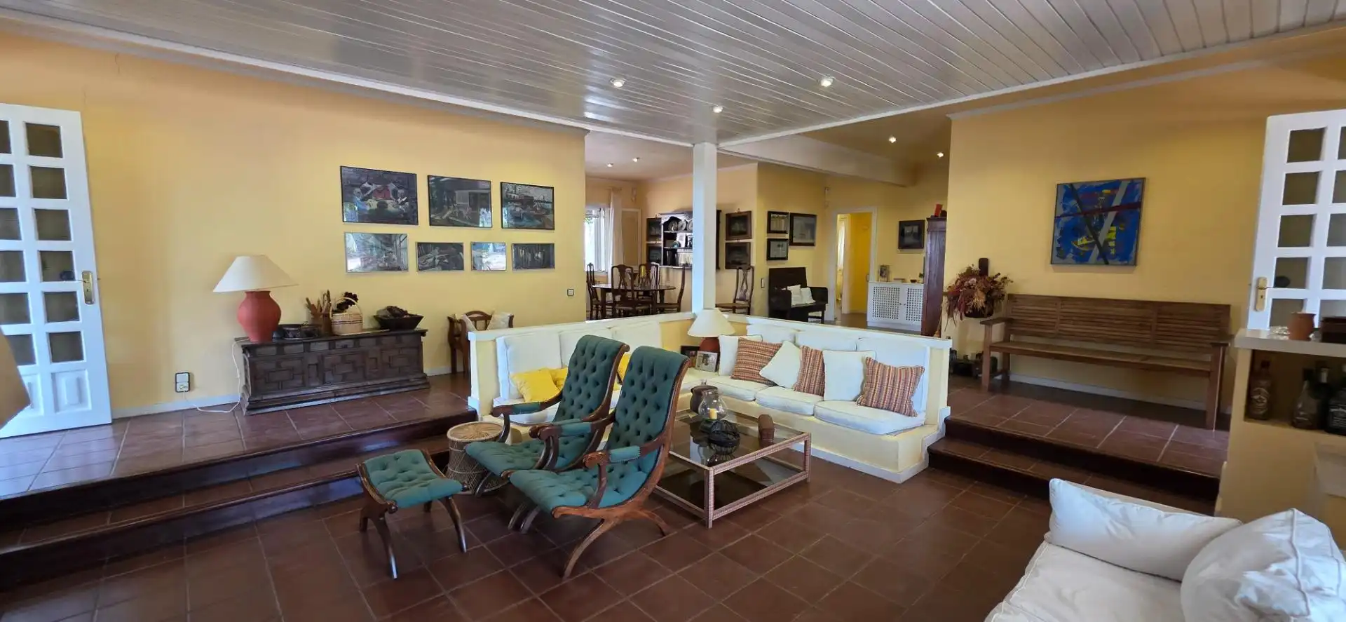 Sala de estar de Casa o chalet en venta en L'Ametlla de Mar  con Calefacción, Jardín privado y Terraza