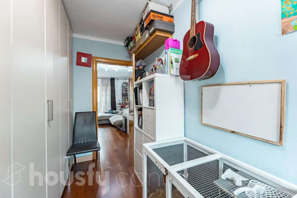 Schlafzimmer von Wohnung zum Verkauf in Barcelona mit Klimaanlage, Heizung und Möbliert
