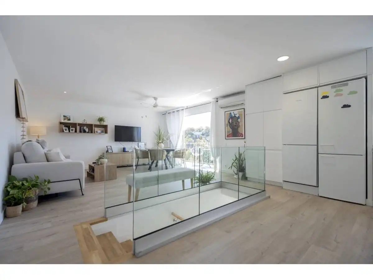 Sala de estar de Casa o chalet en venta en Ferreries con Jardín privado, Terraza y Piscina