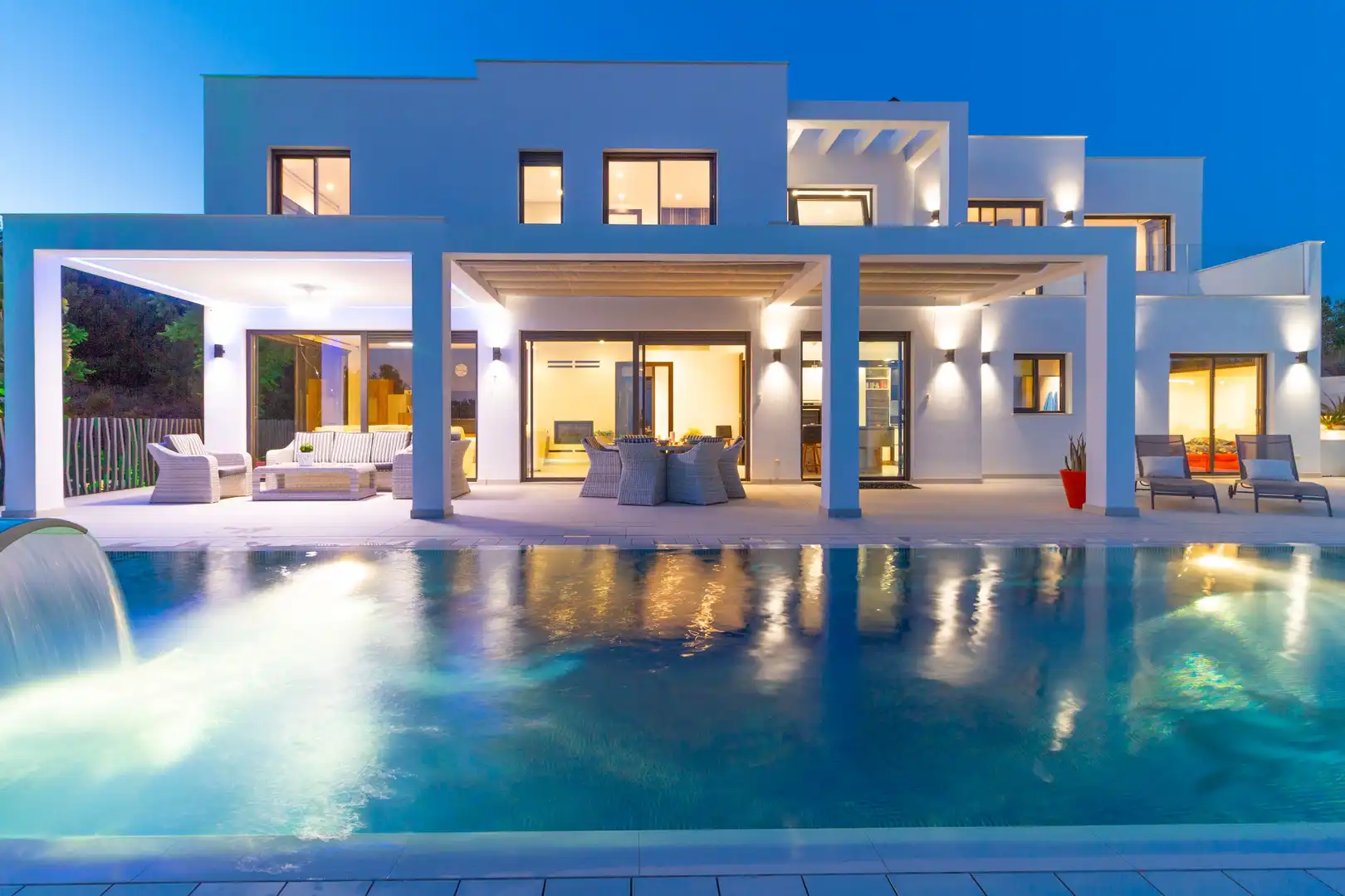 Villa mit Pool zur Miete in Este