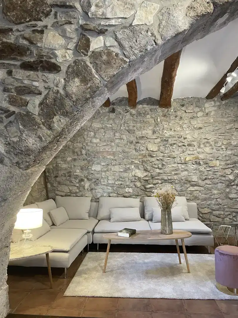 Sala d'estar de Casa o xalet en venda en La Torre de Claramunt amb Balcó