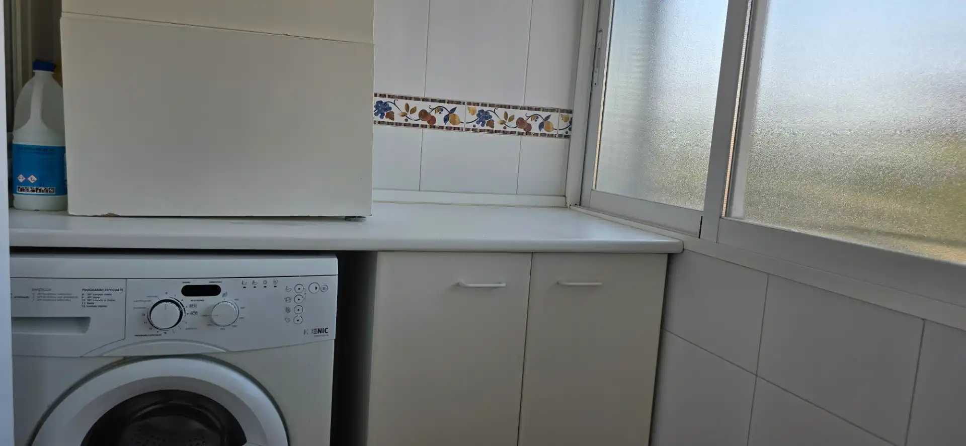 Kitchen of Flat for sale in Madrid  with Heating, Private garden and Terrace