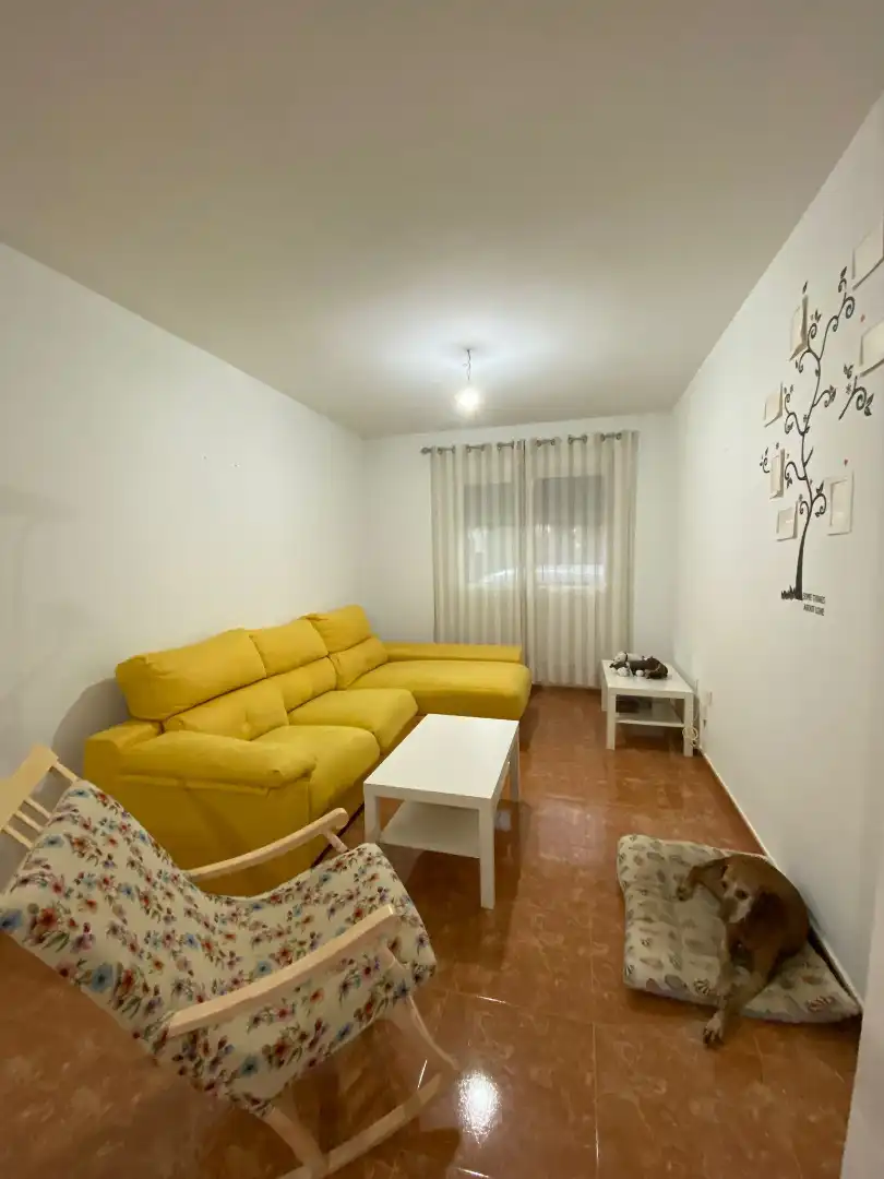 Wohnzimmer von Wohnung zum Verkauf in Fuente Álamo de Murcia mit Möbliert, Ofen und Waschmaschine