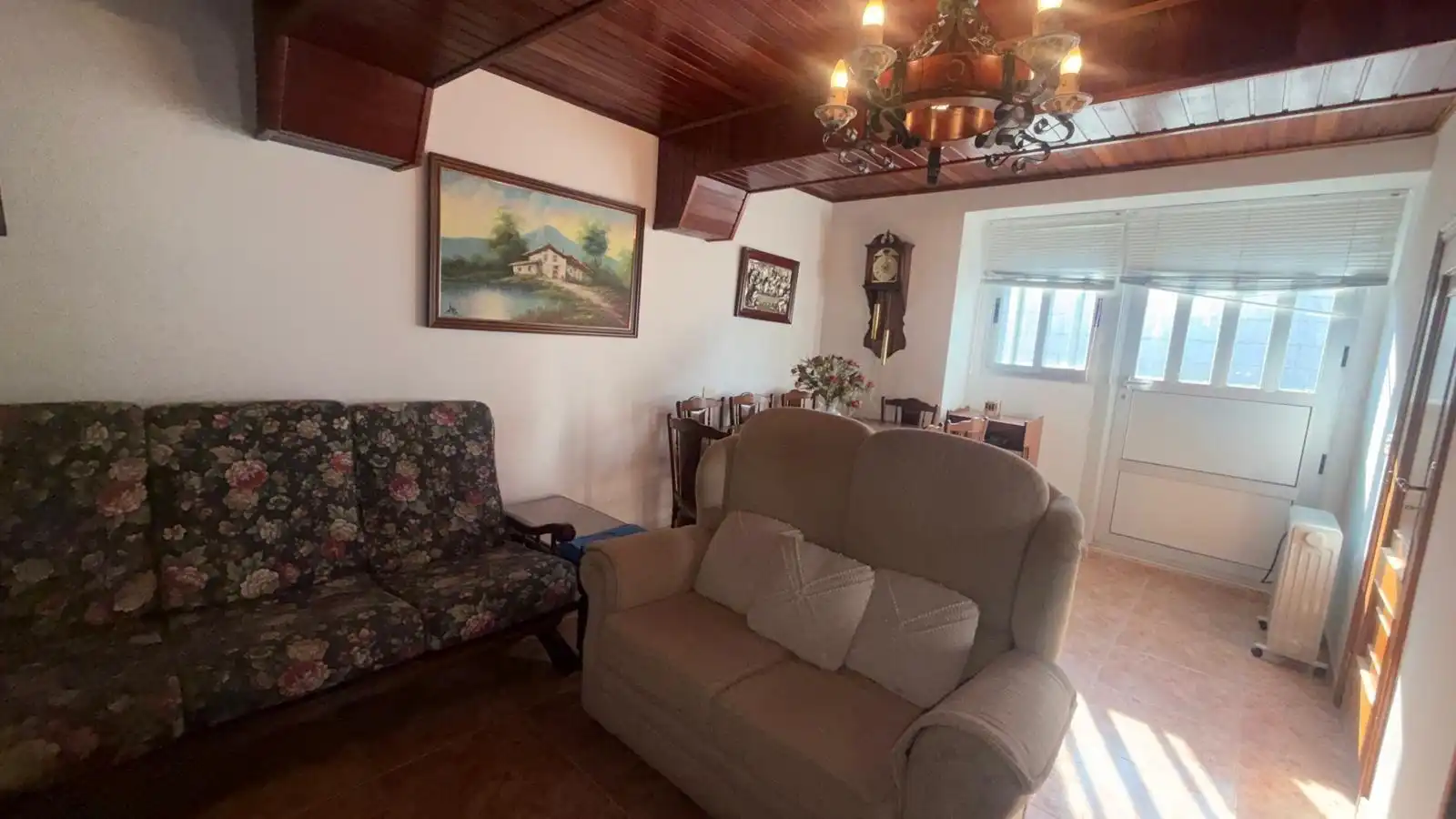 Sala d'estar de Casa o xalet de lloguer en Trasmiras amb Calefacció, Moblat i Balcó
