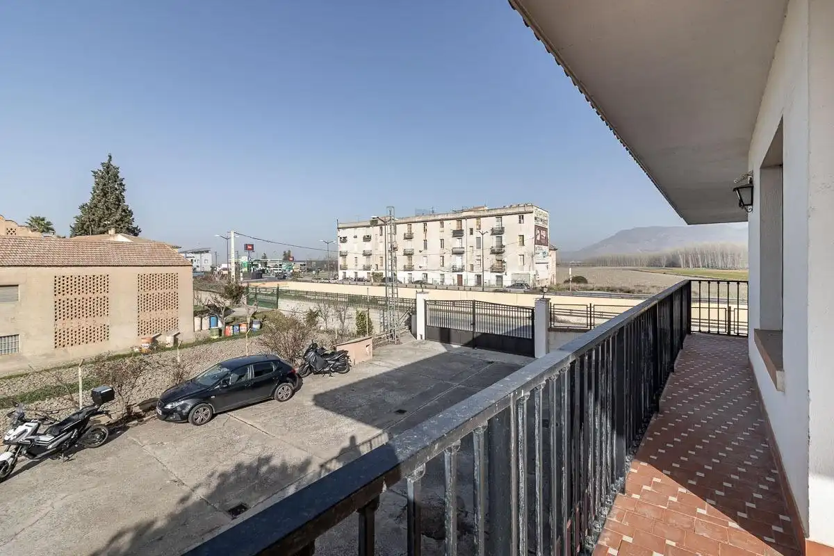 Terrassa de Finca rústica en venda en Santa Fe amb Calefacció, Jardí privat i Terrassa