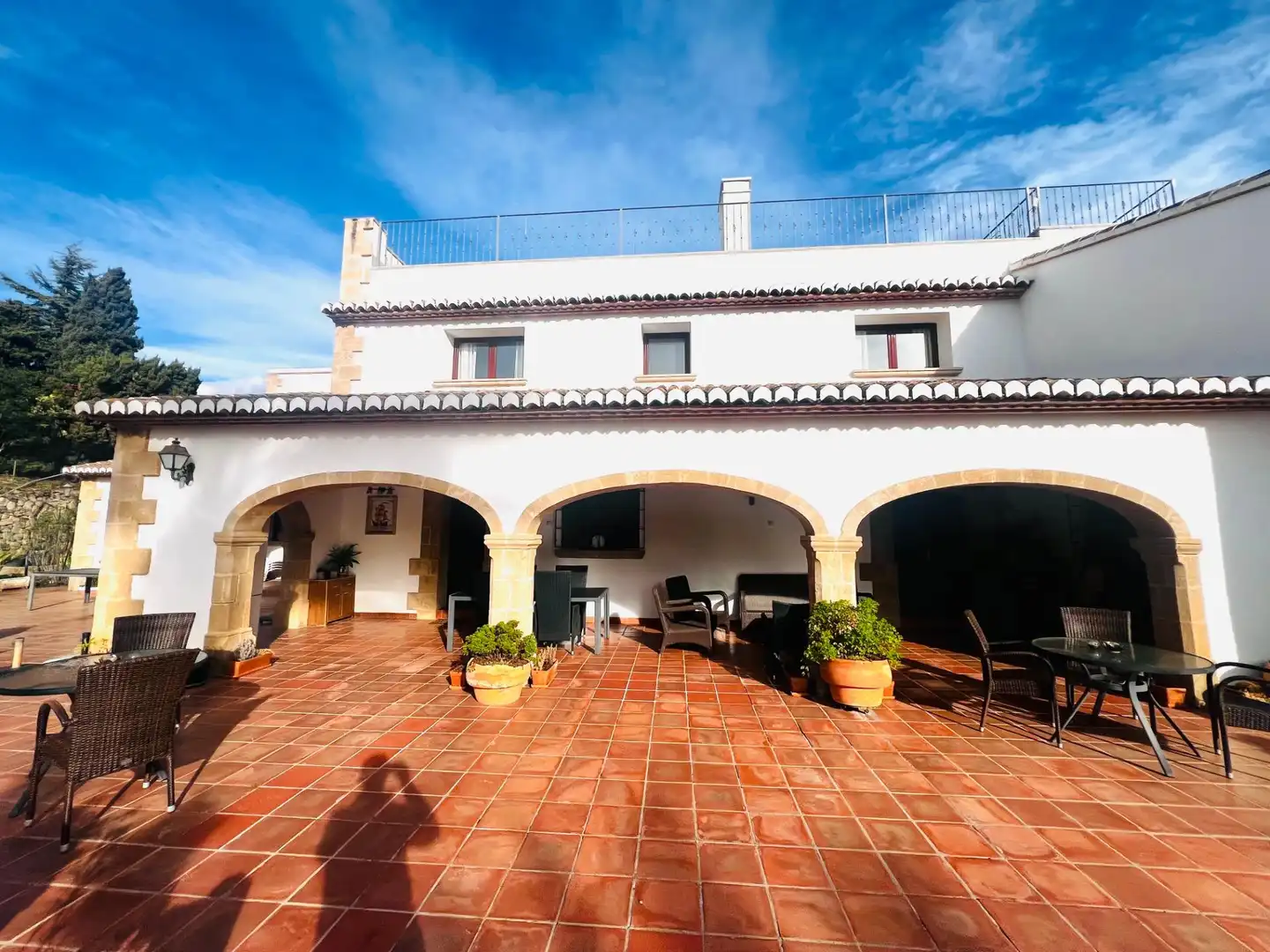 Exterior view of Houses for sale in Jávea / Xàbia  with Private garden, Terrace and Swimming Pool
