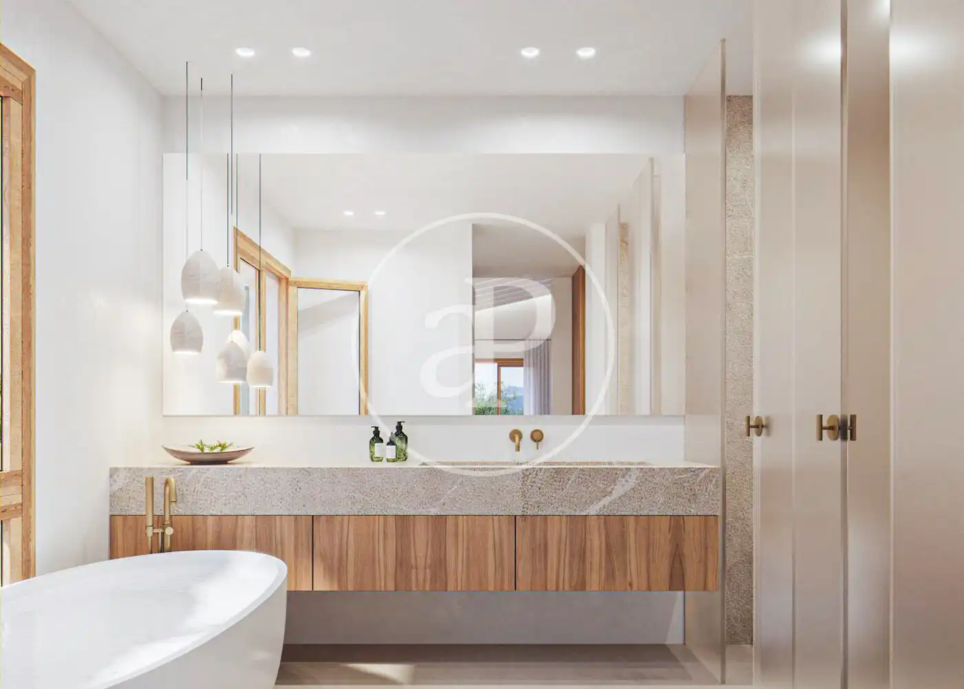 Baño de Casa o chalet en venta en Son Servera con Aire acondicionado, Calefacción y Jardín privado