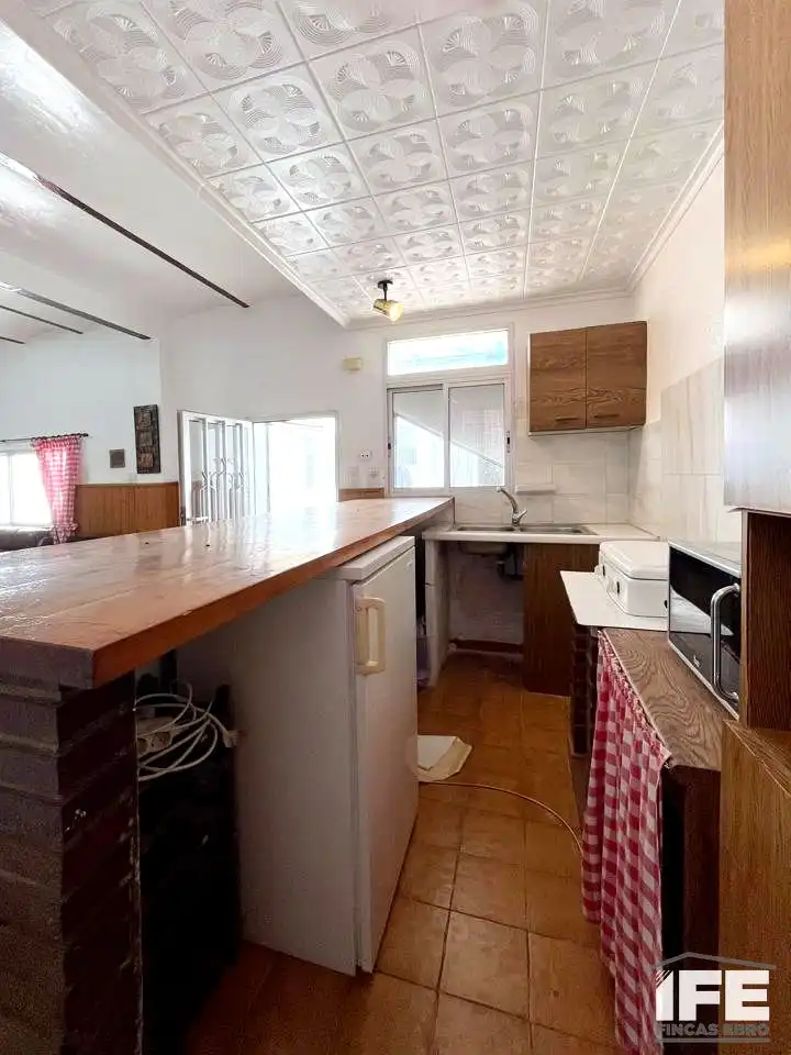 Cuina de Casa o xalet en venda en Alagón amb Terrassa