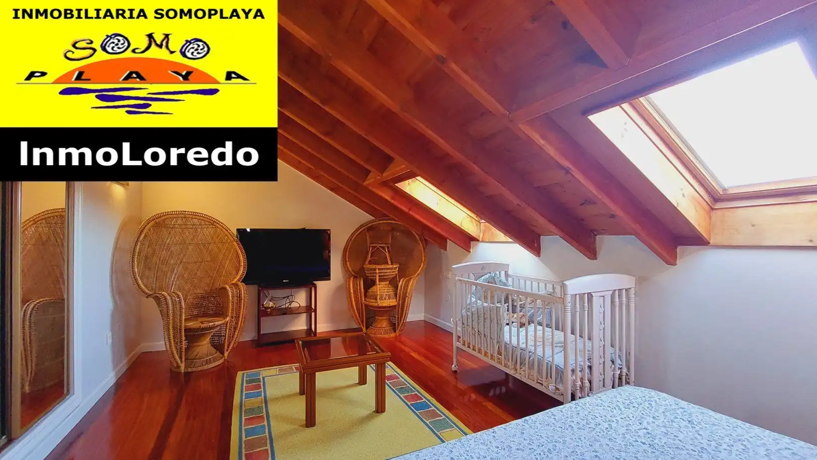 Schlafzimmer von Haus oder Chalet zum Verkauf in Ribamontán al Mar mit Heizung, Terrasse und Gemeinschaftspool